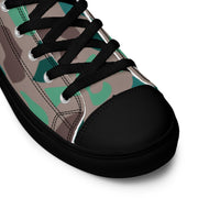 Duck Hunter Aegean Spot Turkish CAMO Mens High-Top Canvas Shoes