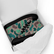 Duck Hunter Aegean Spot Turkish CAMO Mens High-Top Canvas Shoes