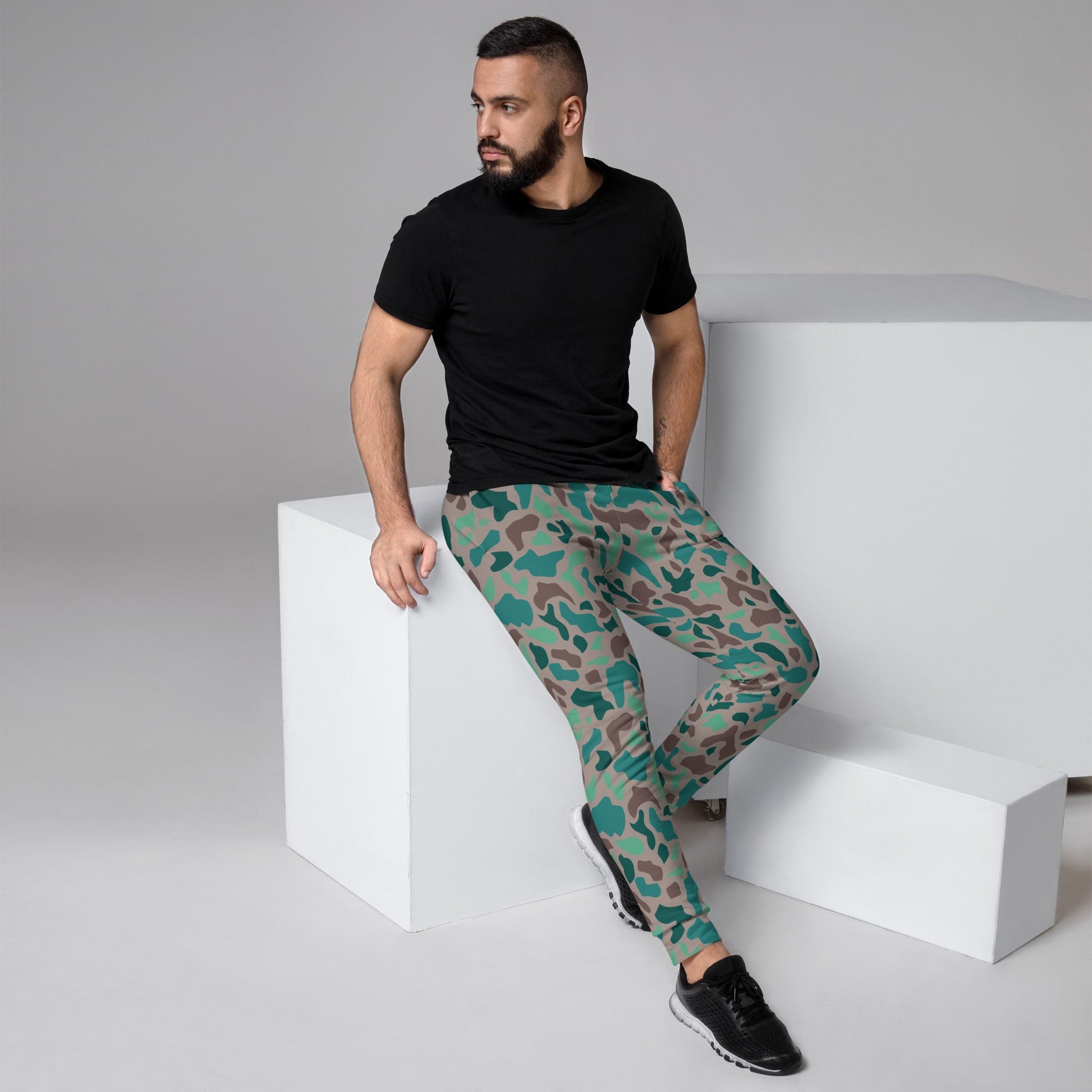 Turkish Duck Hunter Aegean Spot CAMO Mens Joggers - XS