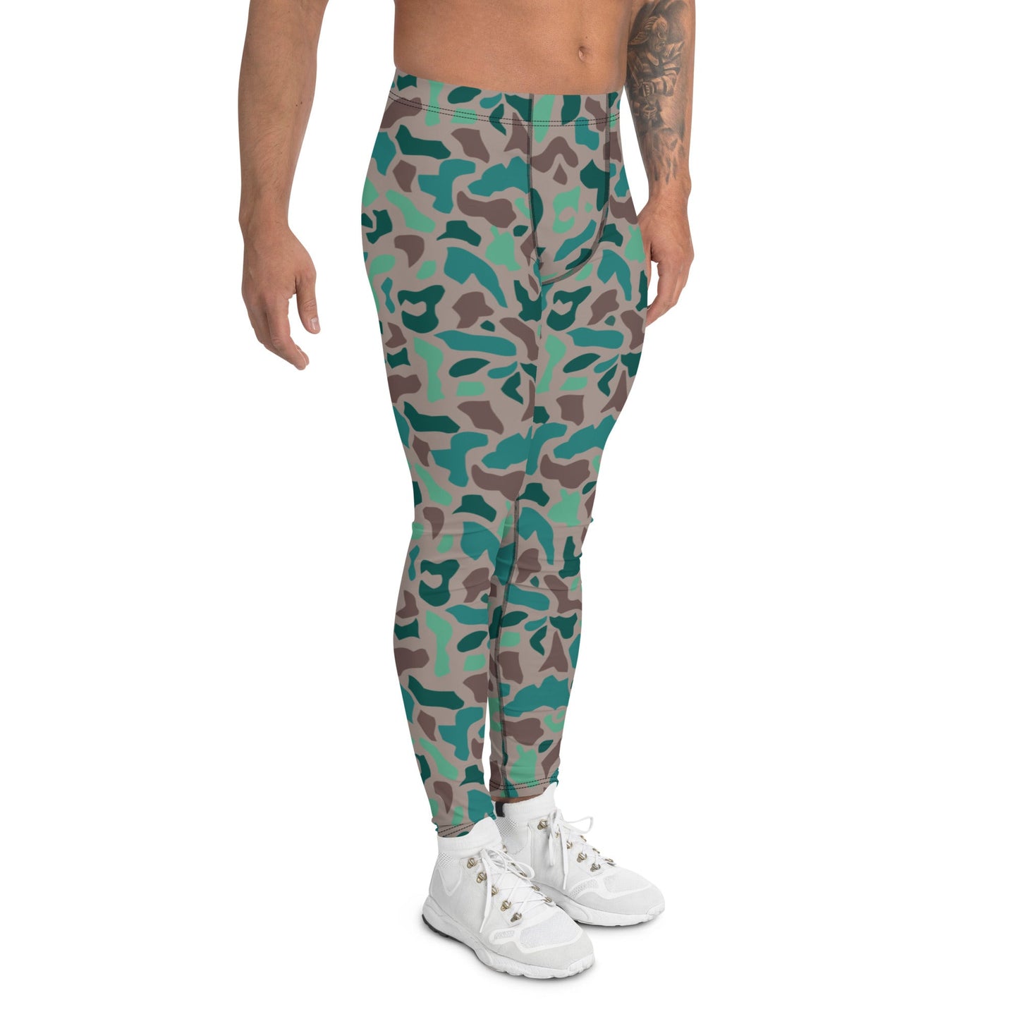 Turkish Duck Hunter Aegean Spot CAMO Mens Leggings