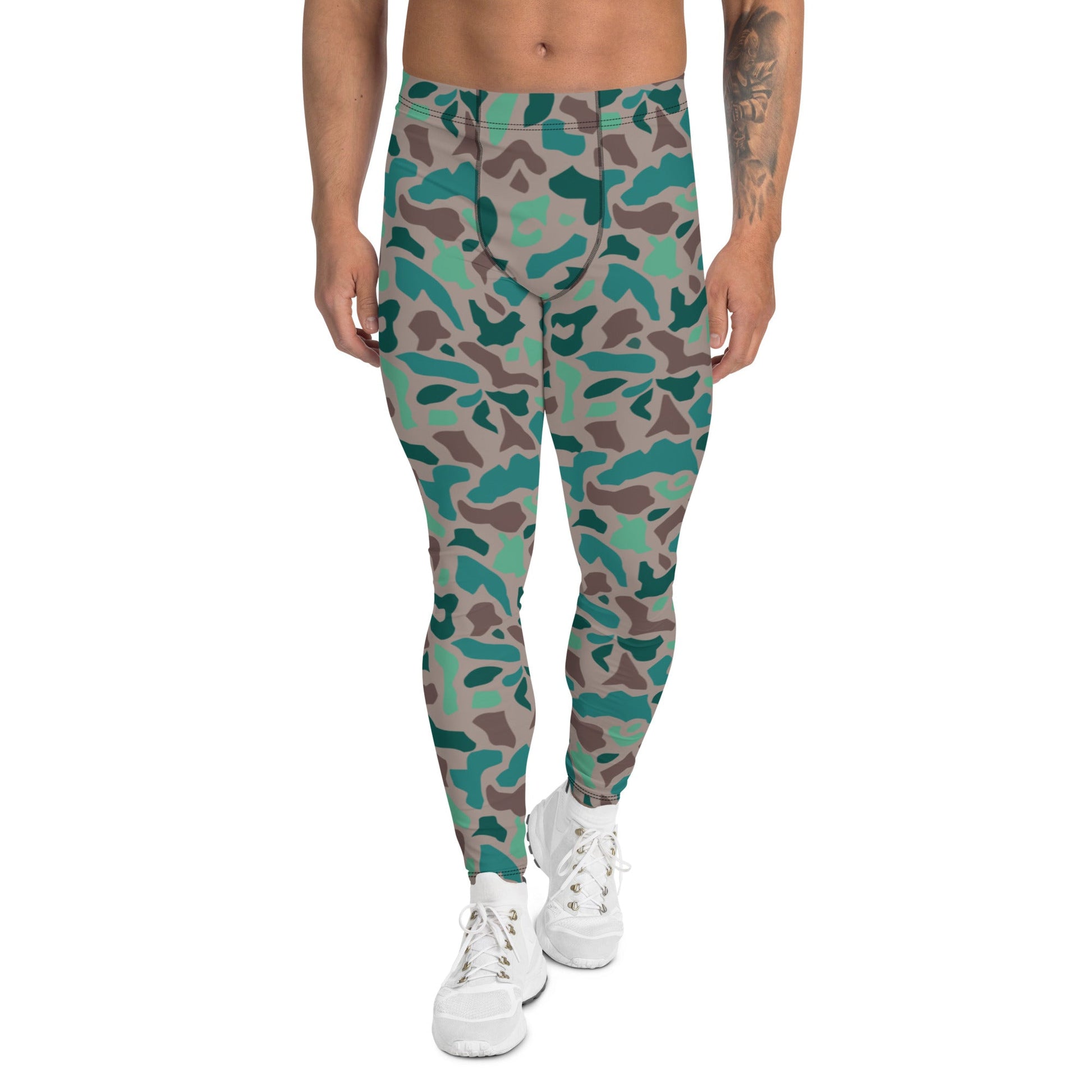 Turkish Duck Hunter Aegean Spot CAMO Mens Leggings - XS