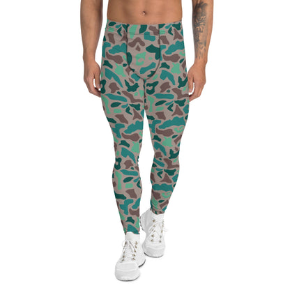 Turkish Duck Hunter Aegean Spot CAMO Mens Leggings - XS