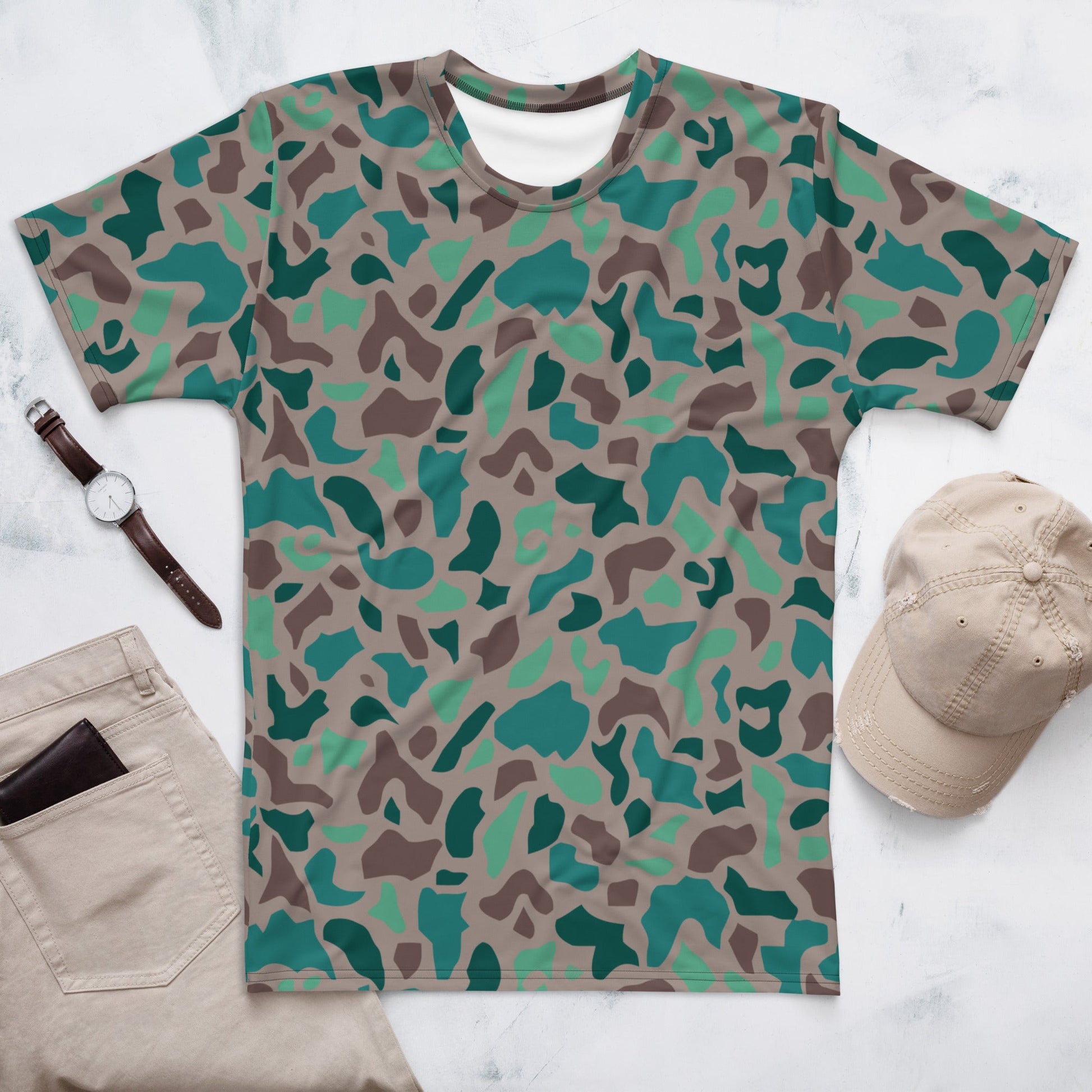 Turkish Duck Hunter Aegean Spot CAMO Mens t-shirt - XS - T-Shirts