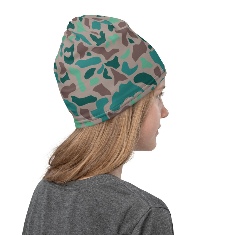 Duck Hunter Aegean Spot Turkish CAMO Neck Gaiter - Head