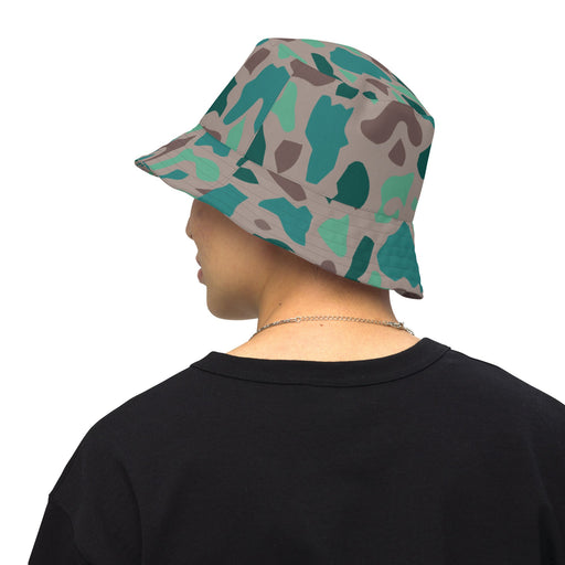 Duck Hunter Aegean Spot Turkish CAMO Reversible Bucket Hat - S/M - Head