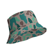 Duck Hunter Aegean Spot Turkish CAMO Reversible Bucket Hat - Head