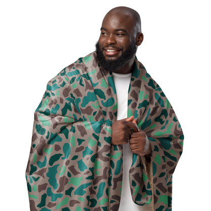 Turkish Duck Hunter Aegean Spot CAMO Sherpa blanket - Blankets