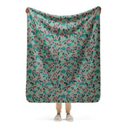 Duck Hunter Aegean Spot Turkish CAMO Sherpa Blanket - 50″×60″