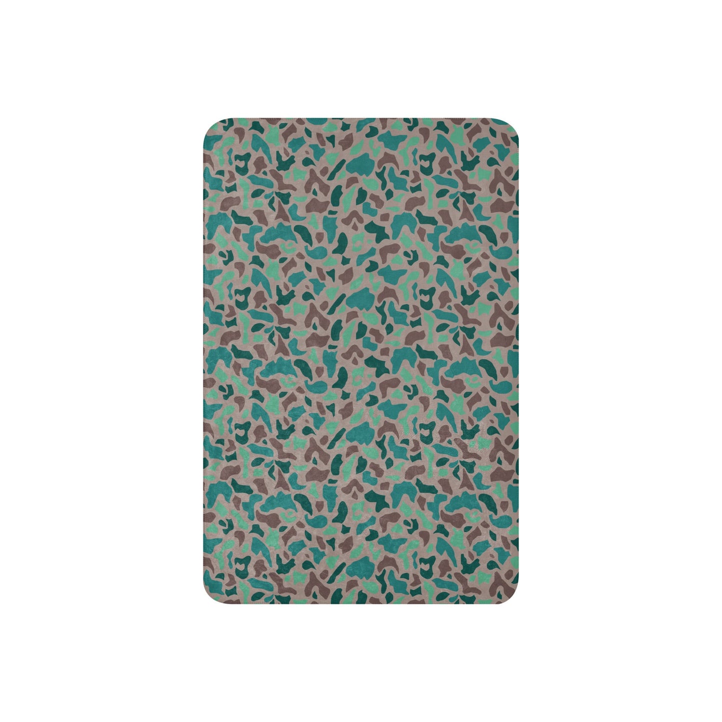 Turkish Duck Hunter Aegean Spot CAMO Sherpa blanket - Blankets