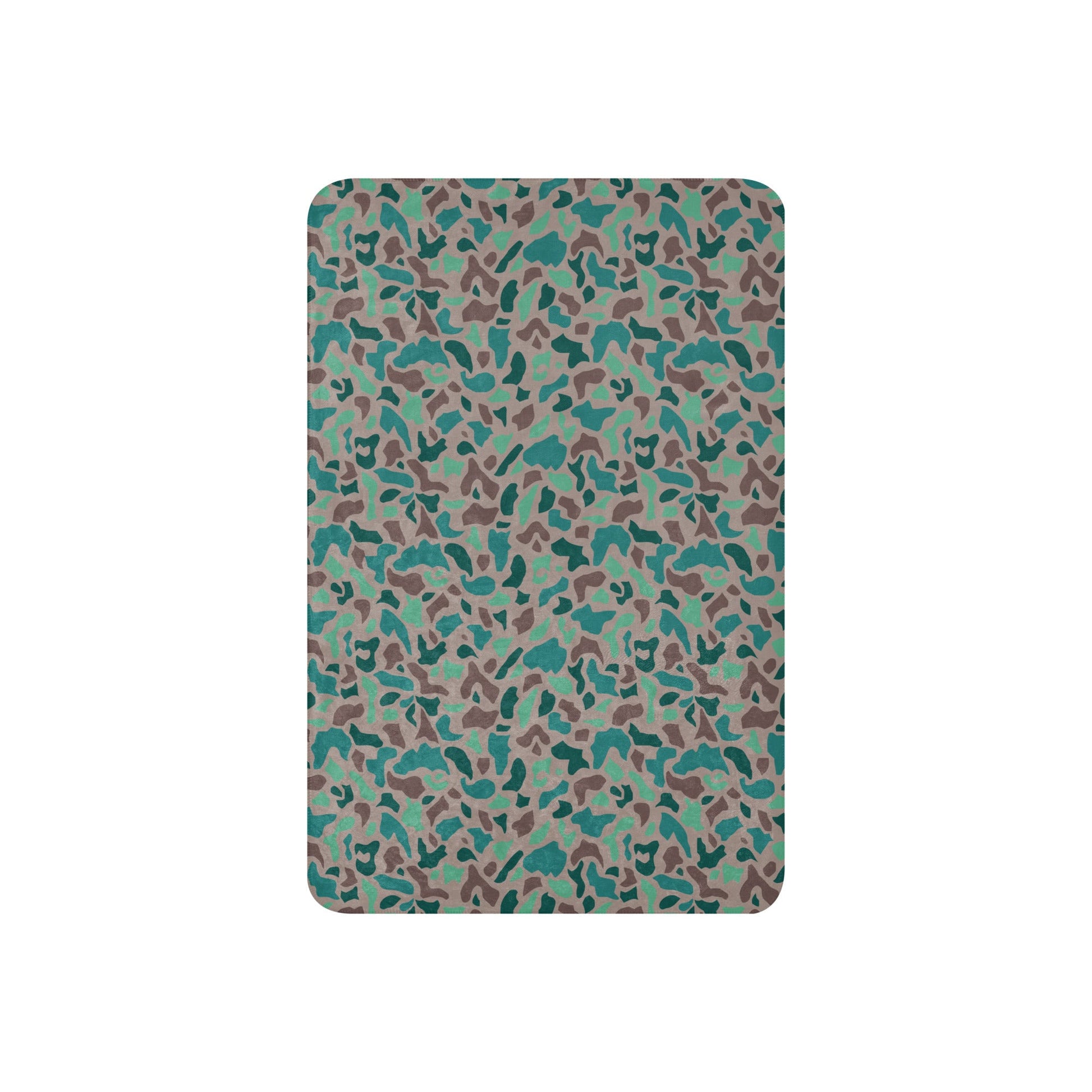 Turkish Duck Hunter Aegean Spot CAMO Sherpa blanket - Blankets