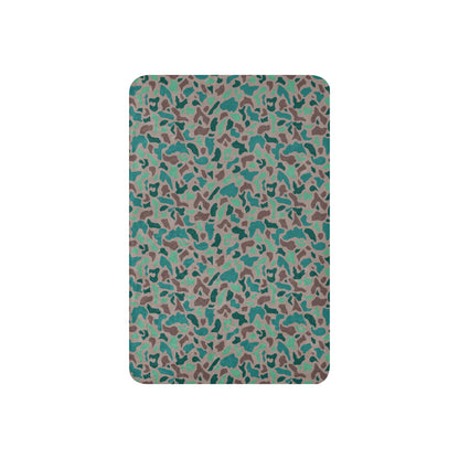 Turkish Duck Hunter Aegean Spot CAMO Sherpa blanket - Blankets