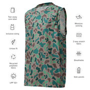 Duck Hunter Aegean Spot Turkish CAMO Unisex Basketball Jersey
