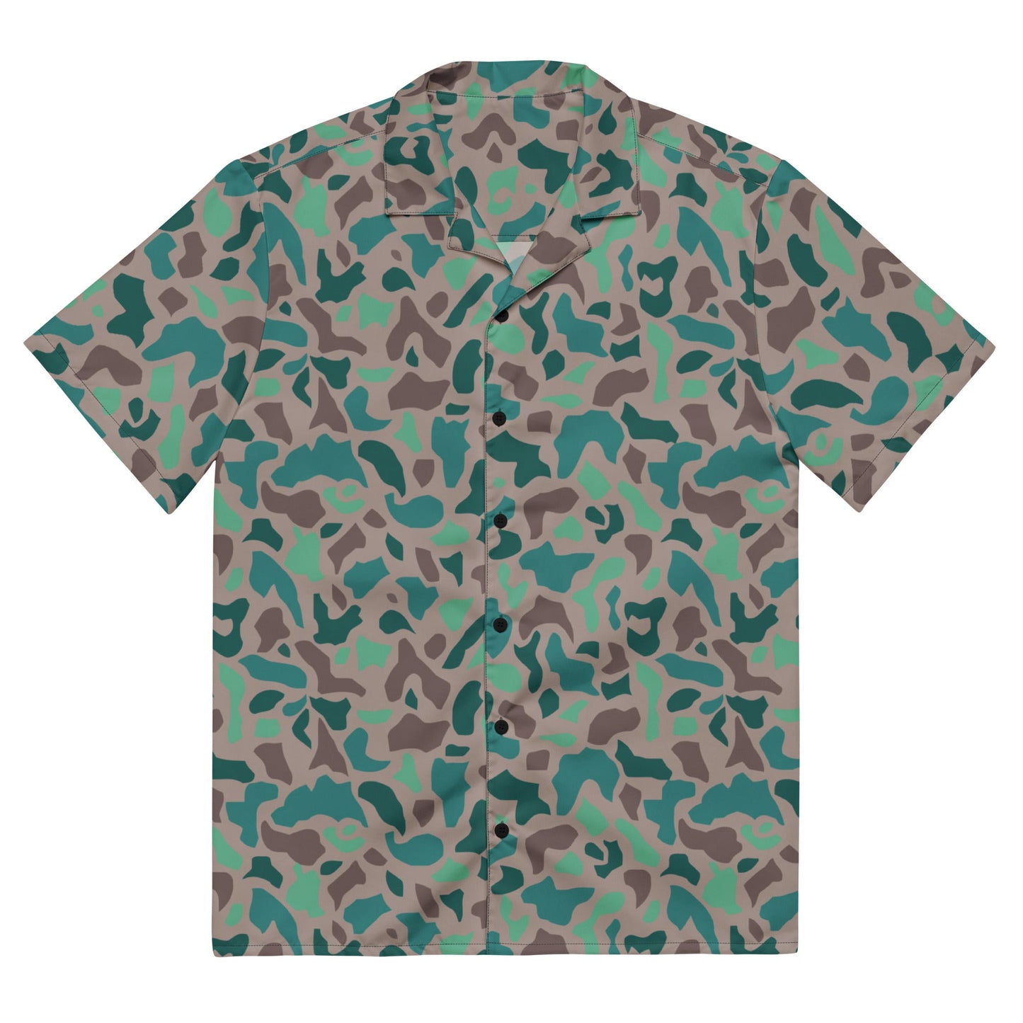 Turkish Duck Hunter Aegean Spot CAMO Unisex button shirt - 2XS - Button Shirts