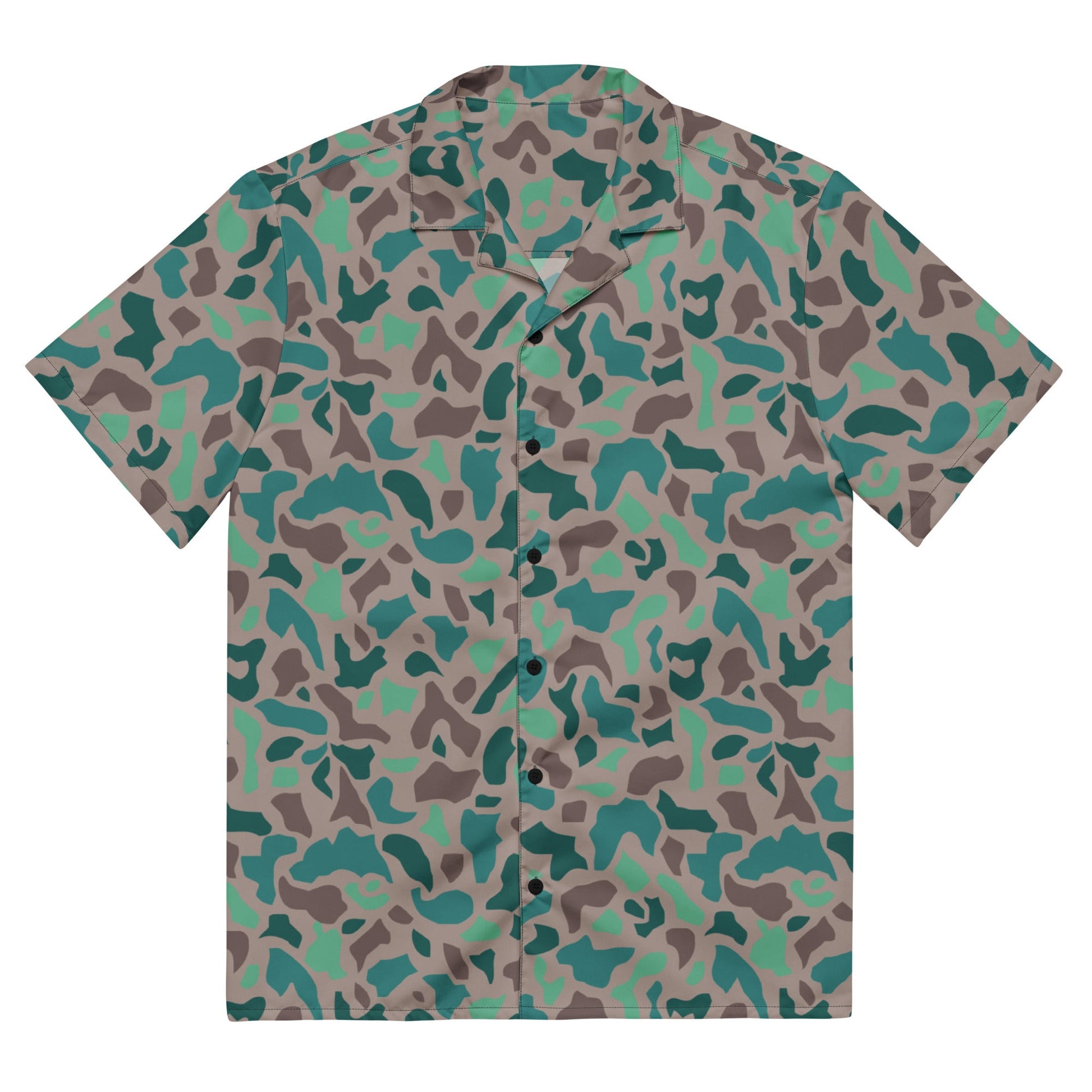 Turkish Duck Hunter Aegean Spot CAMO Unisex button shirt - 2XS - Button Shirts