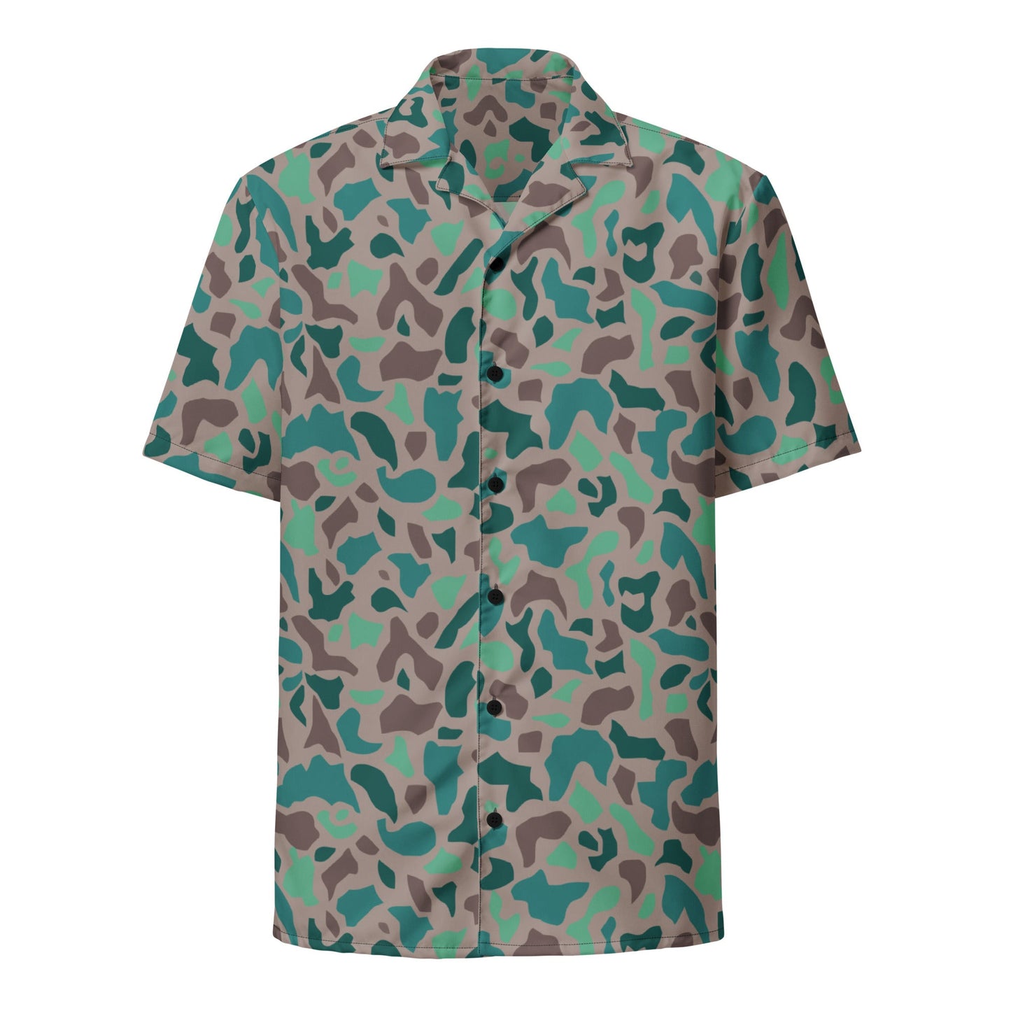 Turkish Duck Hunter Aegean Spot CAMO Unisex button shirt - Button Shirts