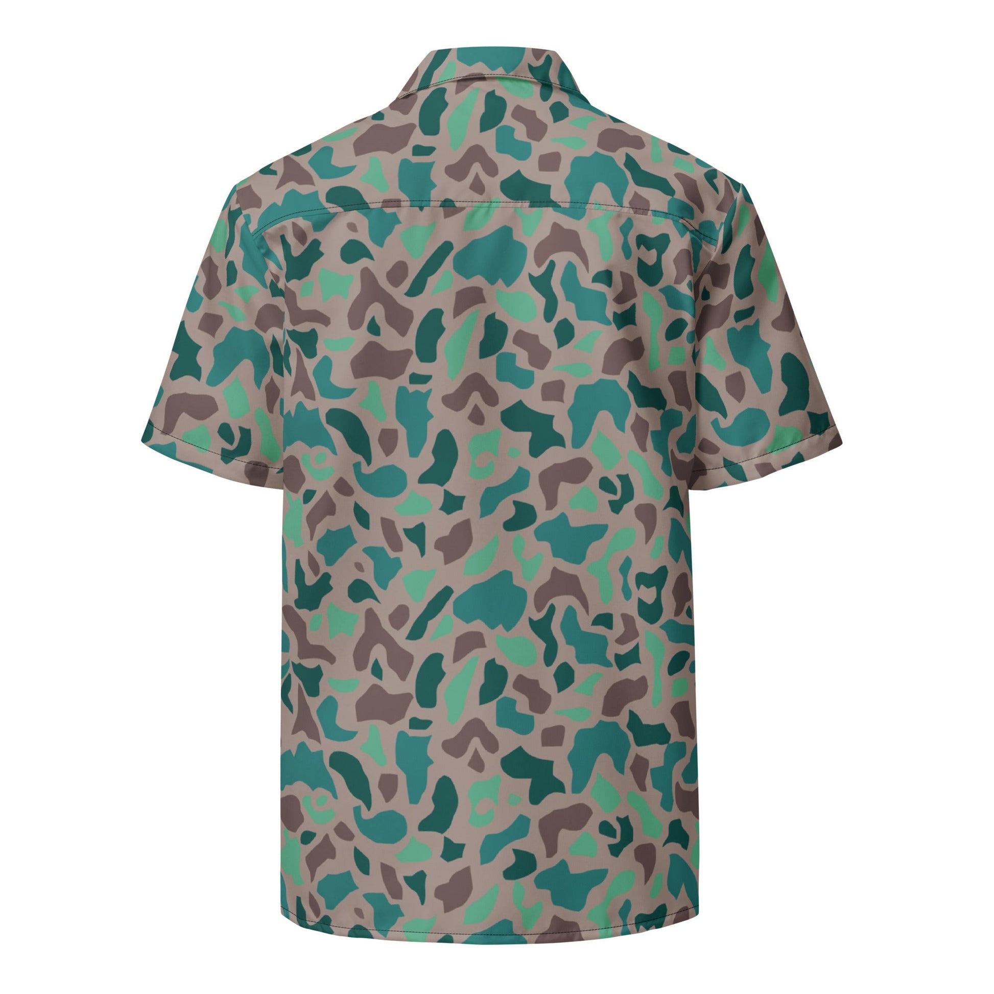 Turkish Duck Hunter Aegean Spot CAMO Unisex button shirt - Button Shirts