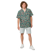 Duck Hunter Aegean Spot Turkish CAMO Unisex Short-Sleeve Button Shirt - Button-Up