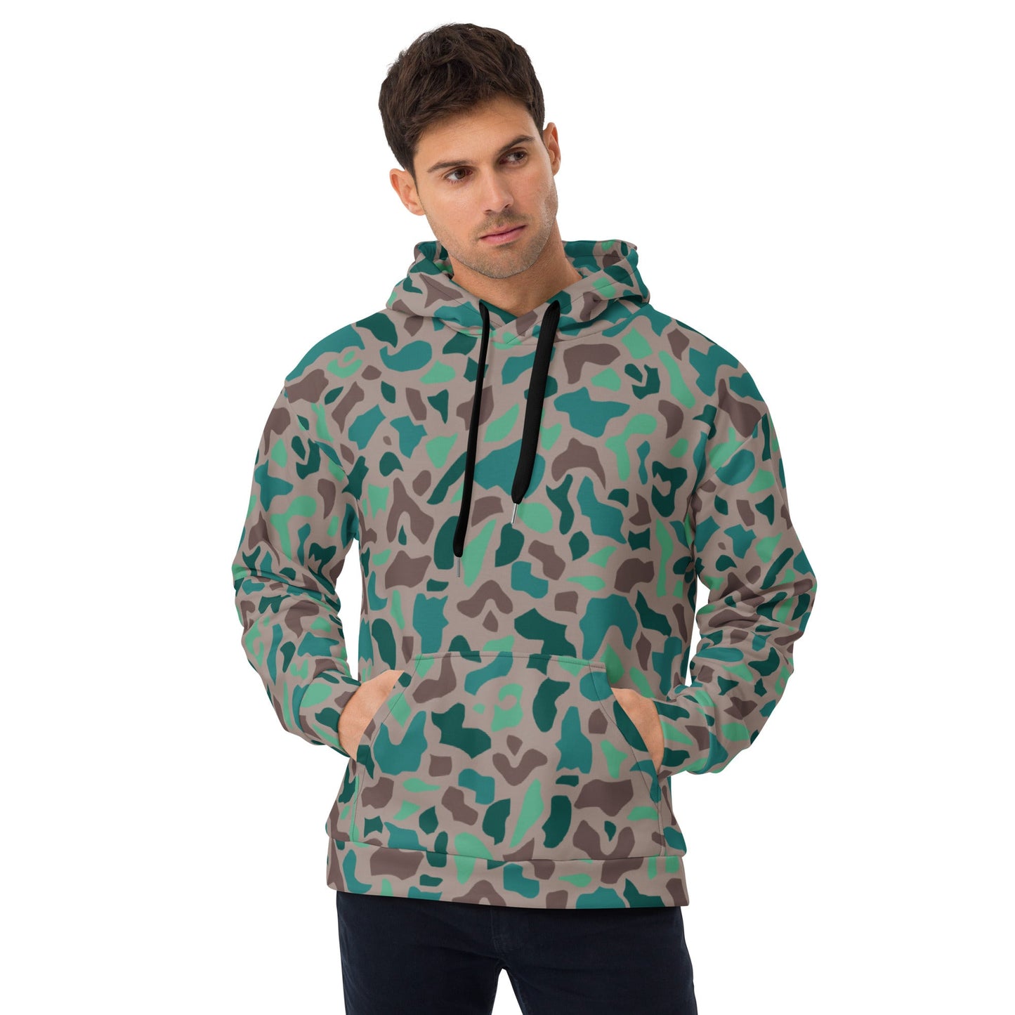 Turkish Duck Hunter Aegean Spot CAMO Unisex Hoodie - 2XS - Hoodies