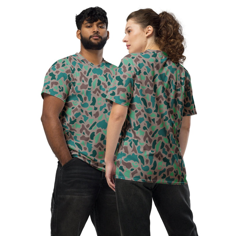 Duck Hunter Aegean Spot Turkish CAMO Unisex Sports Jersey - 2XS