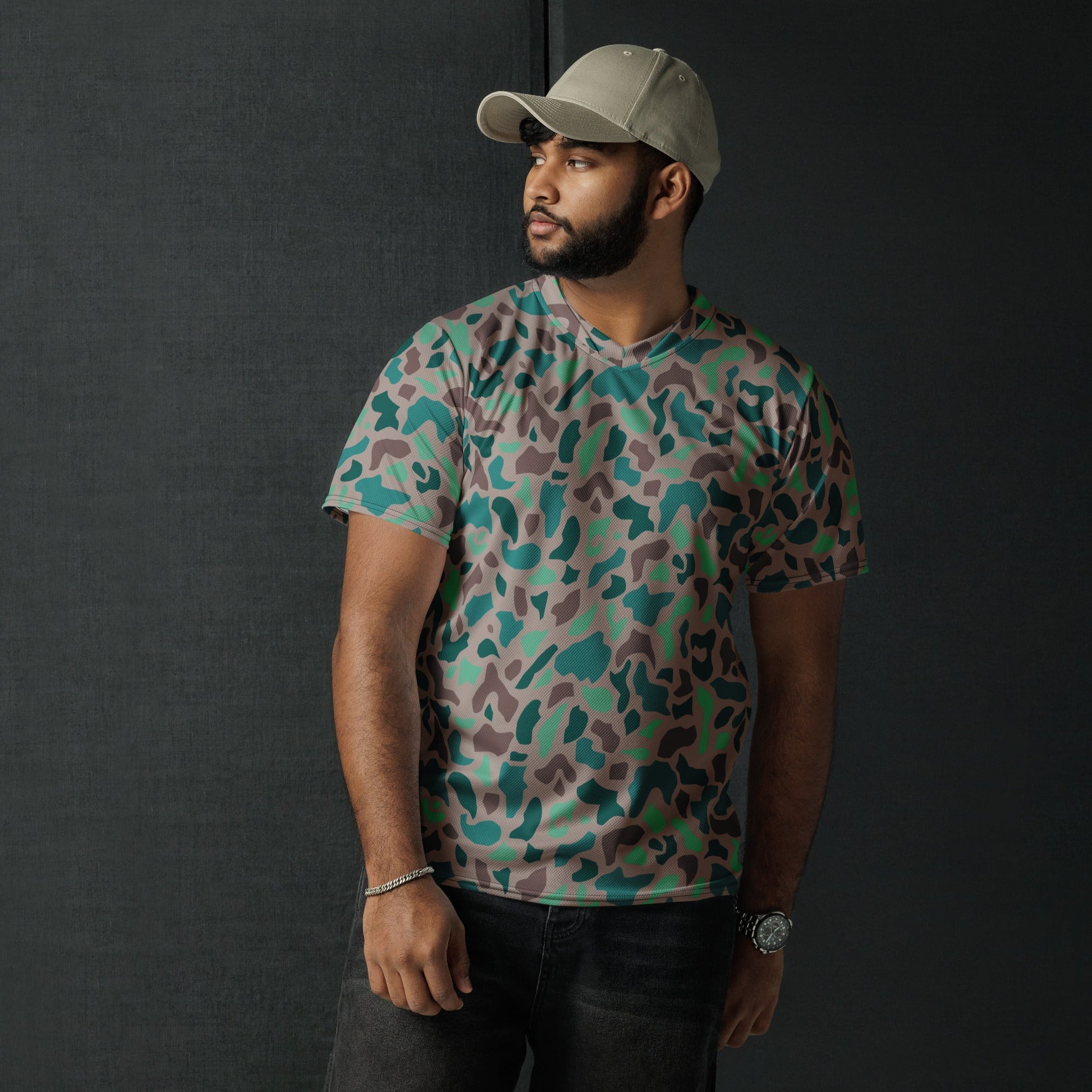 Turkish Duck Hunter Aegean Spot CAMO unisex sports jersey - Sports Jerseys