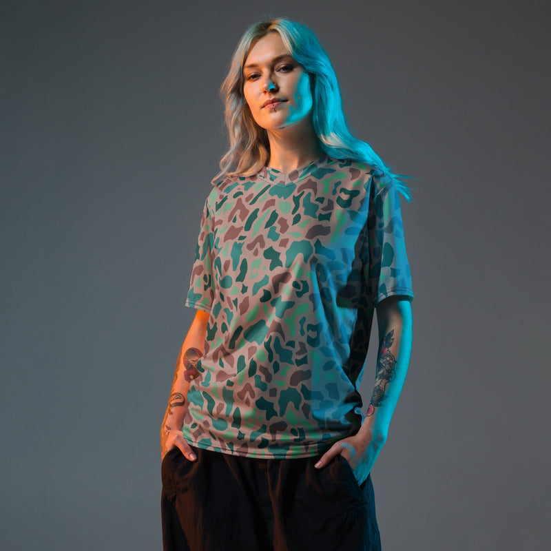 Duck Hunter Aegean Spot Turkish CAMO Unisex Sports Jersey