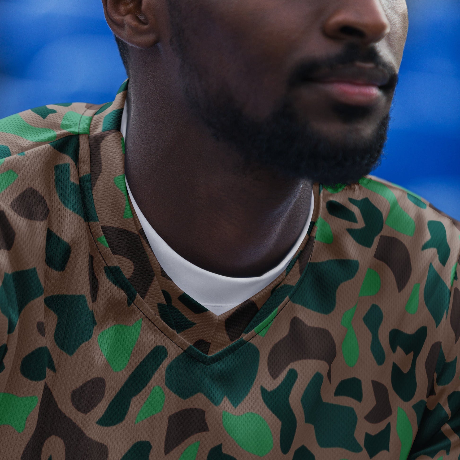 Turkish Duck Hunter Aegean Spot CAMO unisex sports jersey - Sports Jerseys