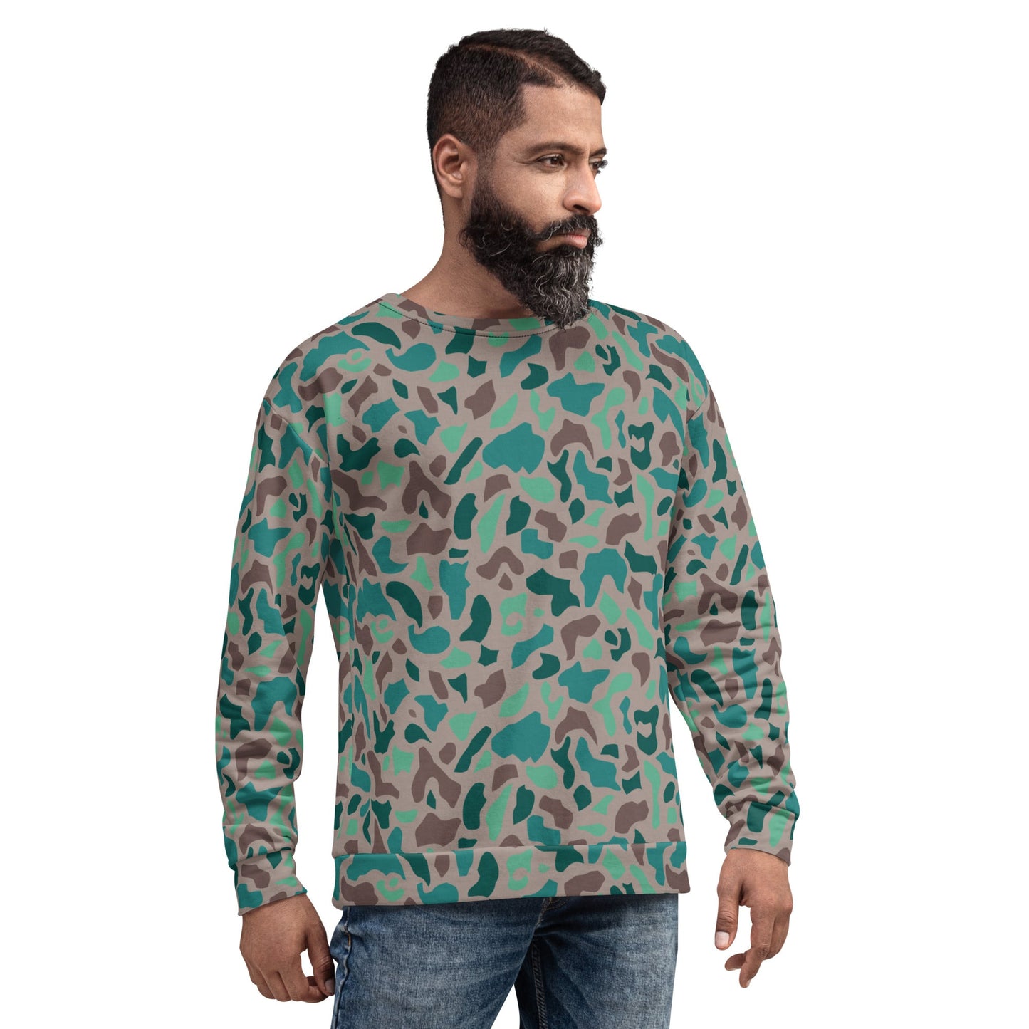 Turkish Duck Hunter Aegean Spot CAMO Unisex Sweatshirt - Sweatshirts