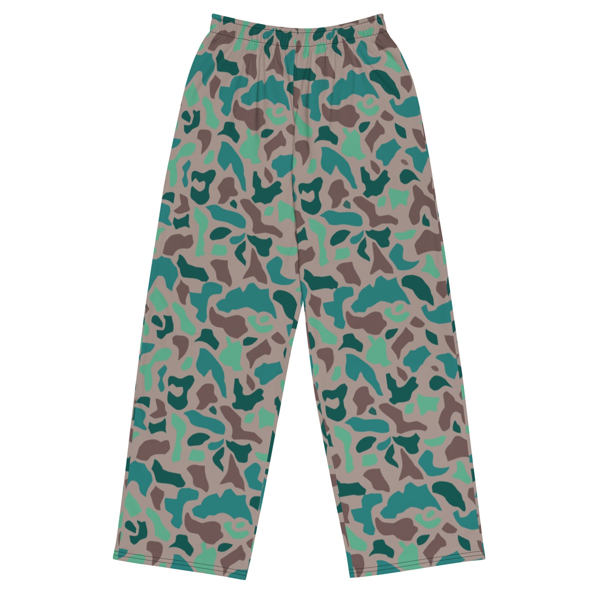 Turkish Duck Hunter Aegean Spot CAMO unisex wide-leg pants - 2XS - Wide-leg Pants