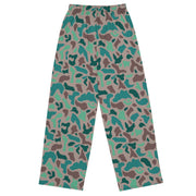 Duck Hunter Aegean Spot Turkish CAMO Unisex Wide-Leg Leisure Pants - Pant