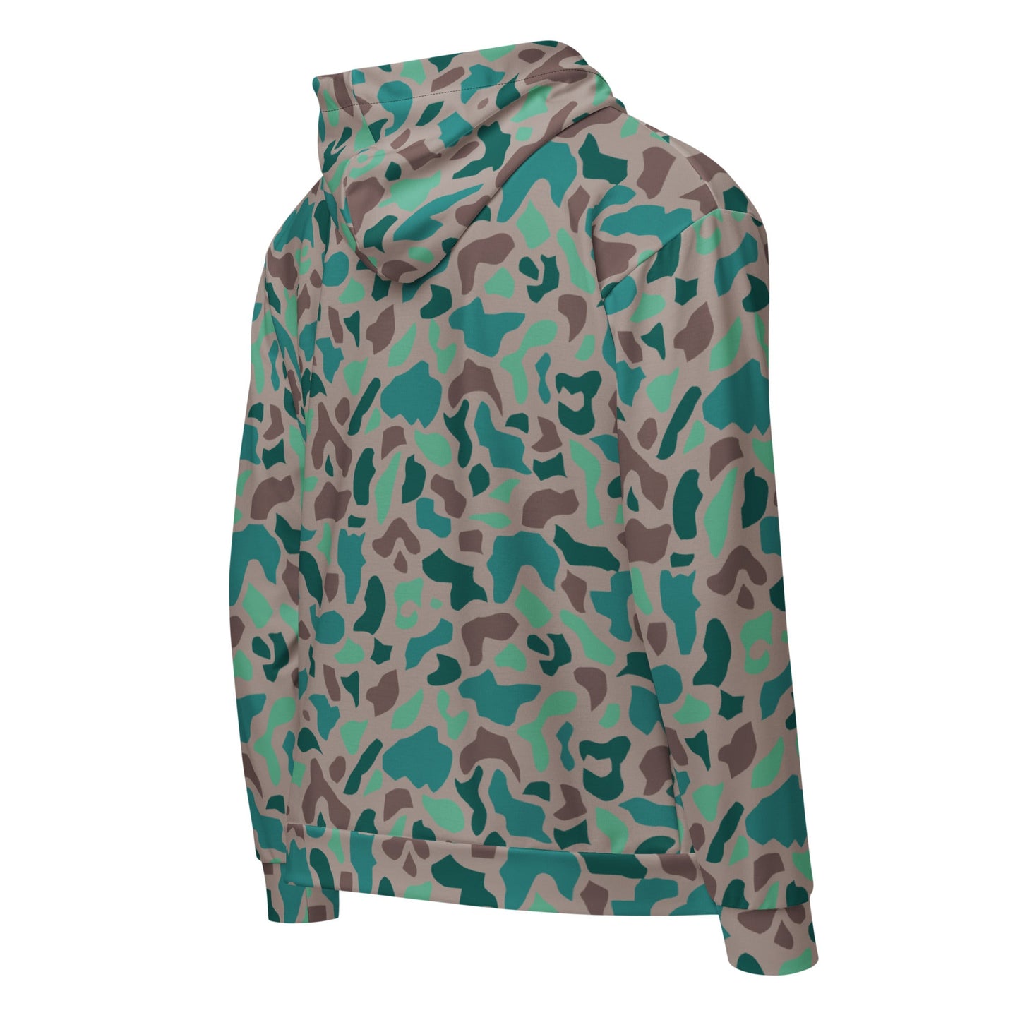 Turkish Duck Hunter Aegean Spot CAMO Unisex zip hoodie - Zip Hoodies