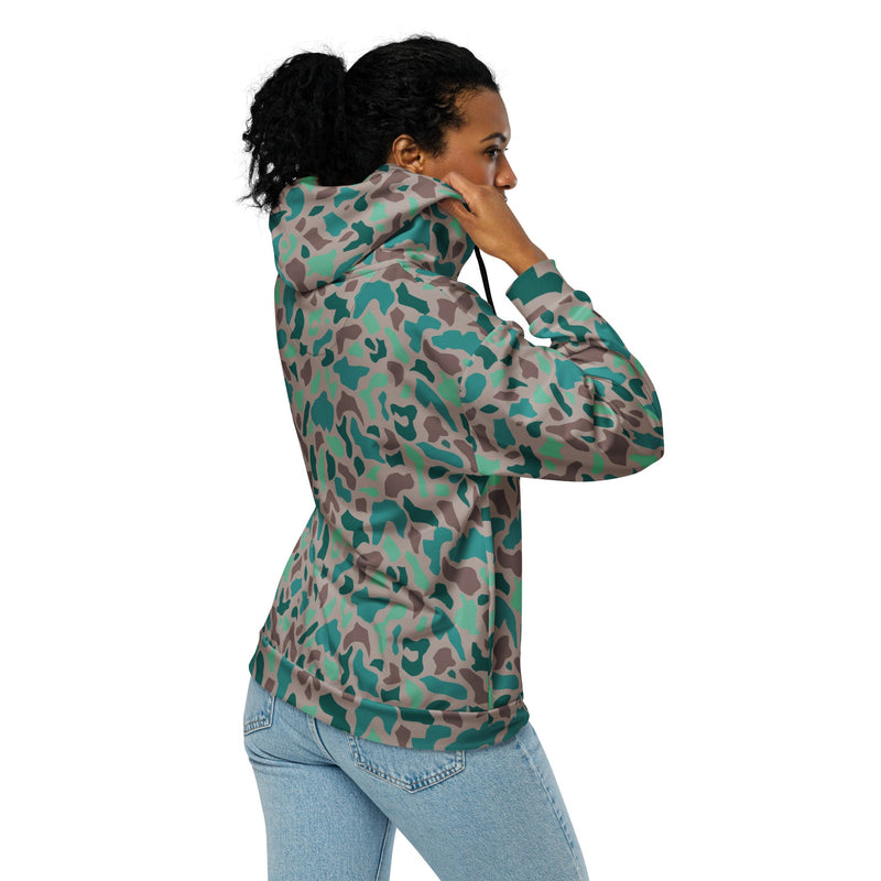 Duck Hunter Aegean Spot Turkish CAMO Unisex Zip Hoodie