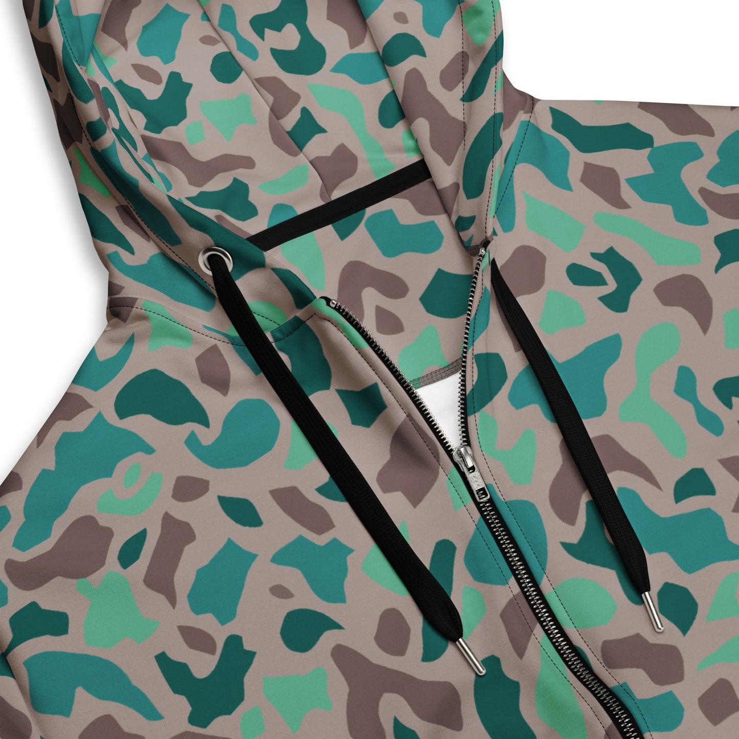 Turkish Duck Hunter Aegean Spot CAMO Unisex zip hoodie - Zip Hoodies