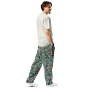 Duck Hunter Aegean Spot Turkish CAMO Unisex Wide-Leg Joggers