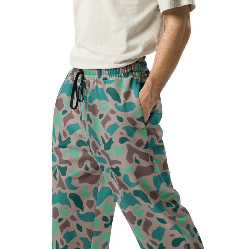 Duck Hunter Aegean Spot Turkish CAMO Unisex Wide-Leg Joggers