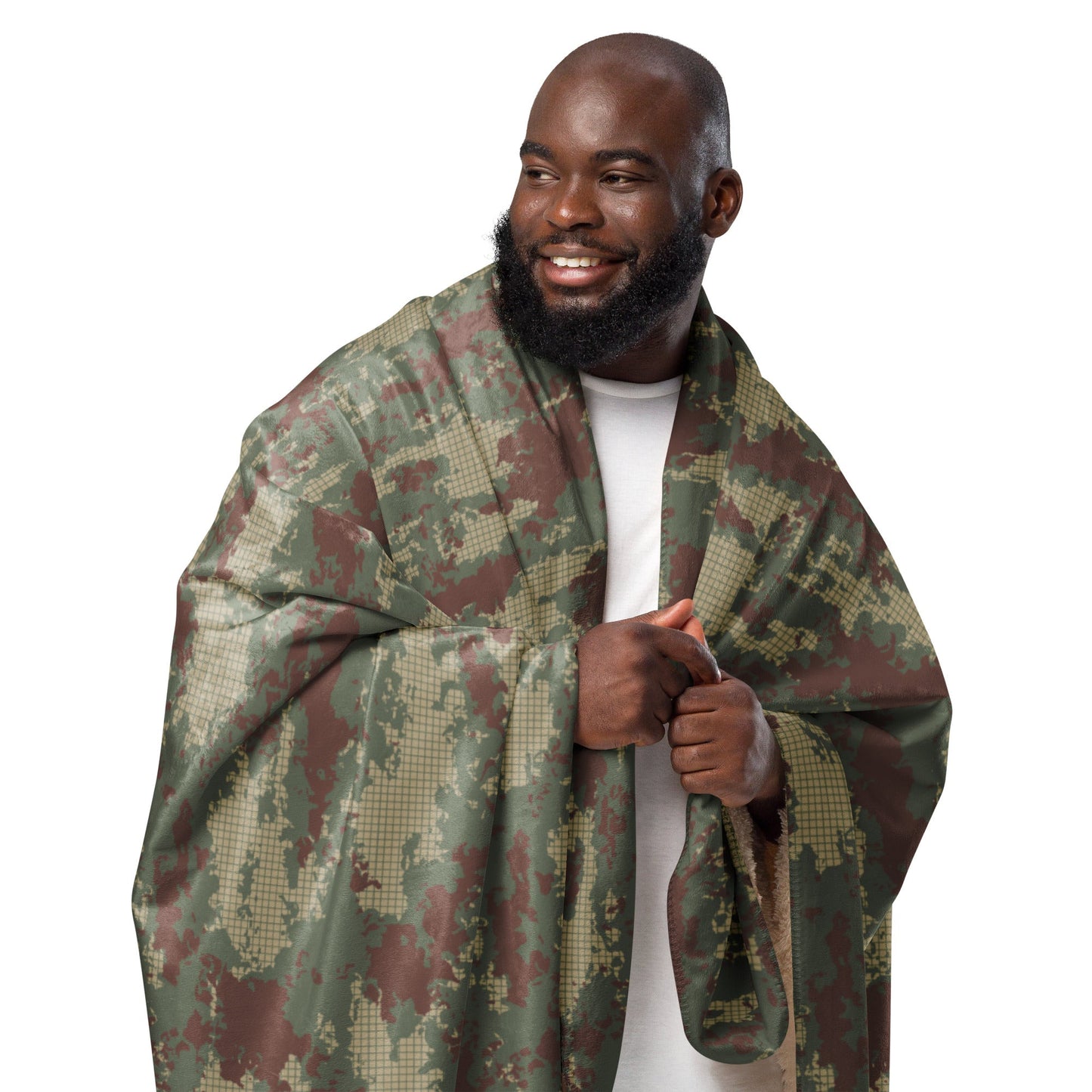 Turkish Multi-terrain CAMO Sherpa blanket - Blankets