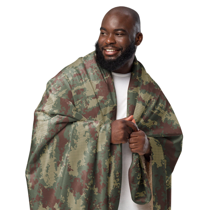 Multi-Terrain Turkish CAMO Sherpa Blanket
