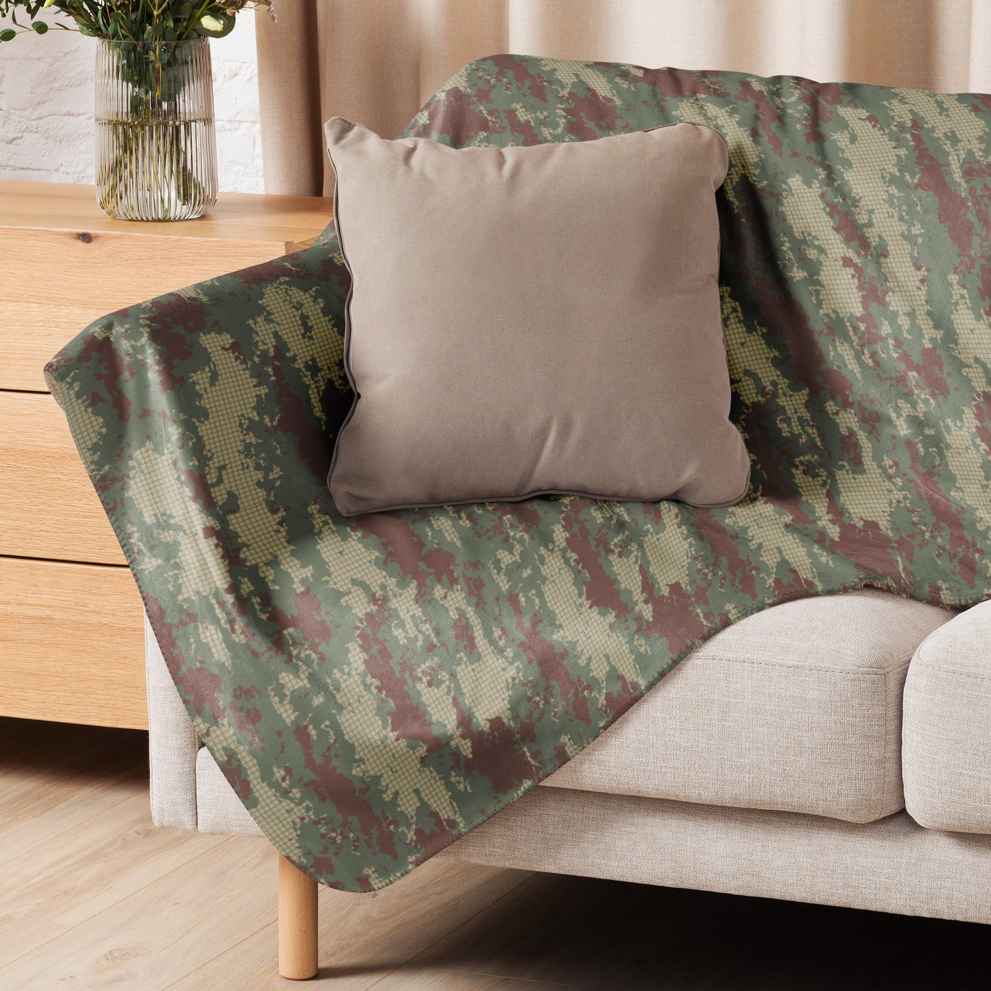 Turkish Multi-terrain CAMO Sherpa blanket - Blankets