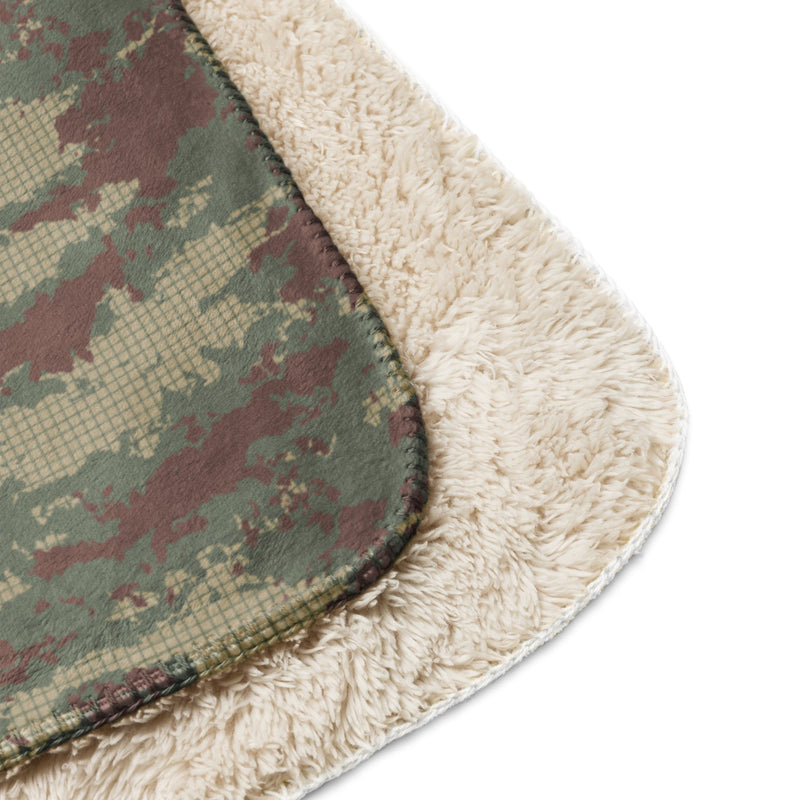 Multi-Terrain Turkish CAMO Sherpa Blanket