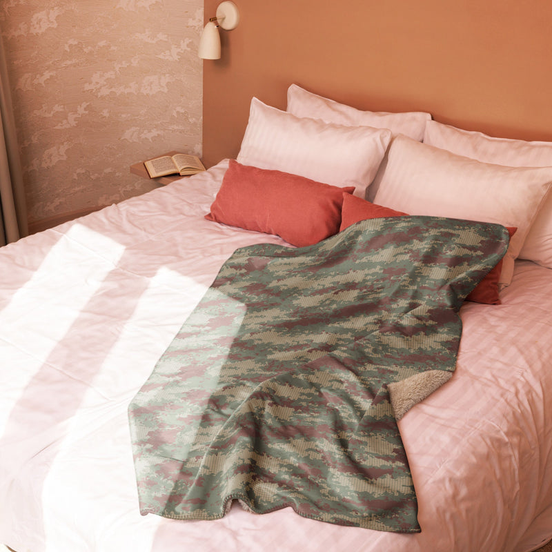 Multi-Terrain Turkish CAMO Sherpa Blanket