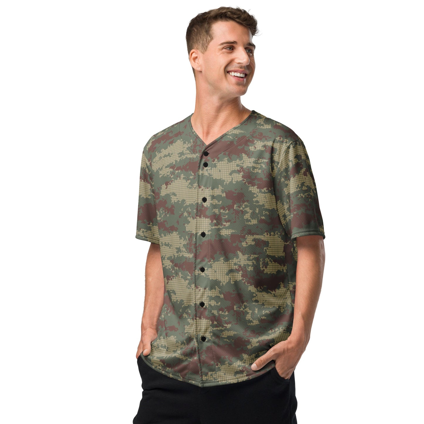 Turkish Multi-terrain CAMO baseball jersey - Baseball Jerseys