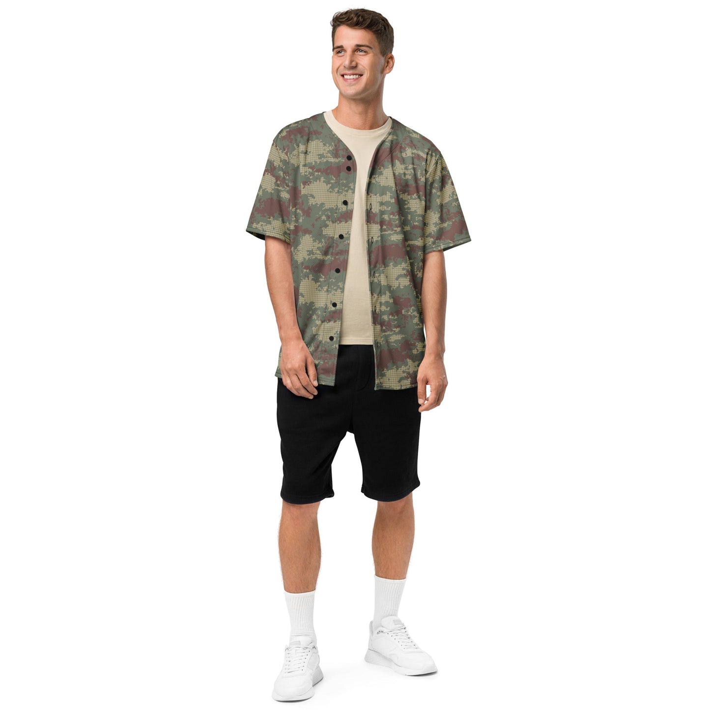Turkish Multi-terrain CAMO baseball jersey - Baseball Jerseys