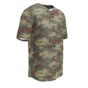 Multi-Terrain Turkish CAMO Unisex Baseball Jersey