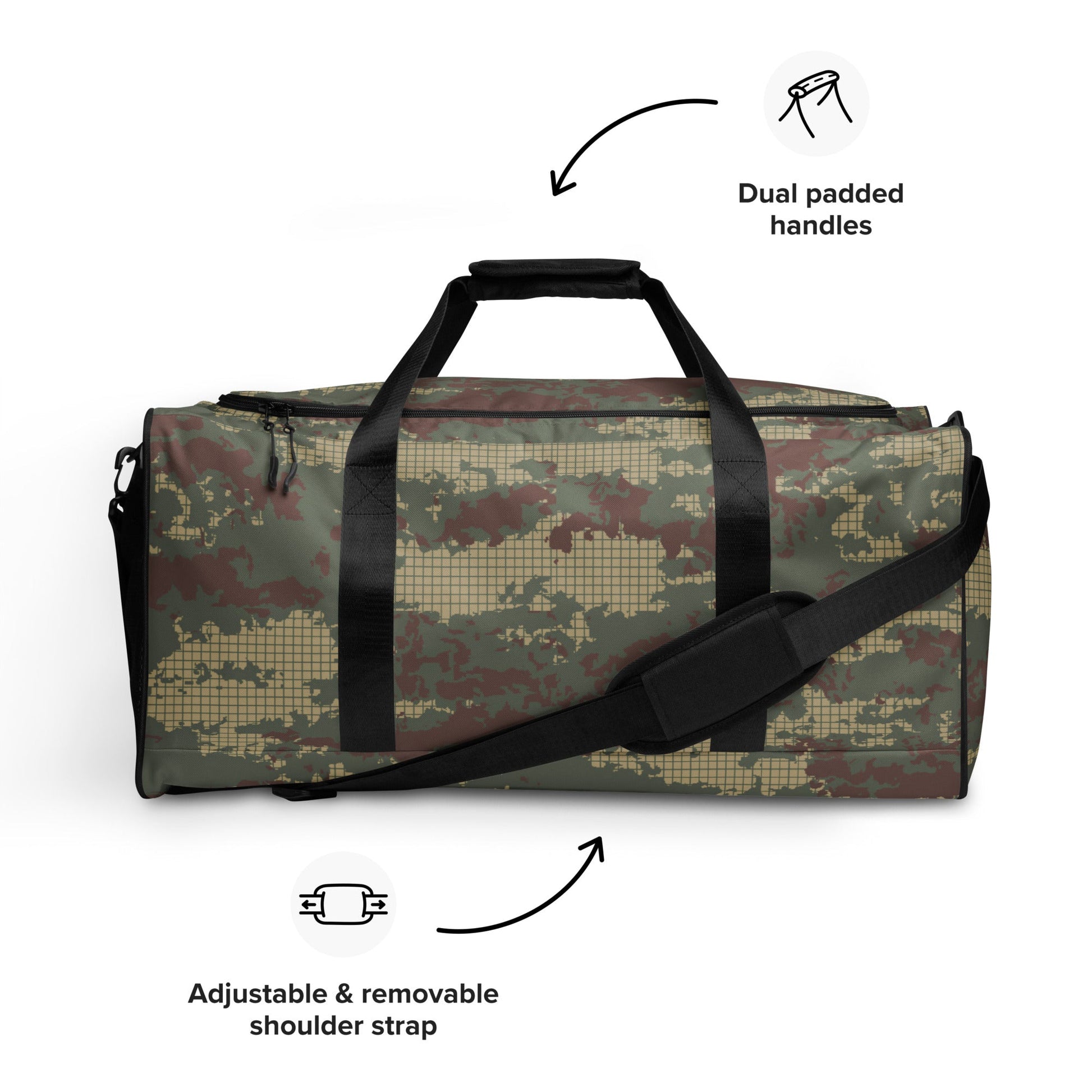 Turkish Multi-terrian CAMO Duffle bag - Bags
