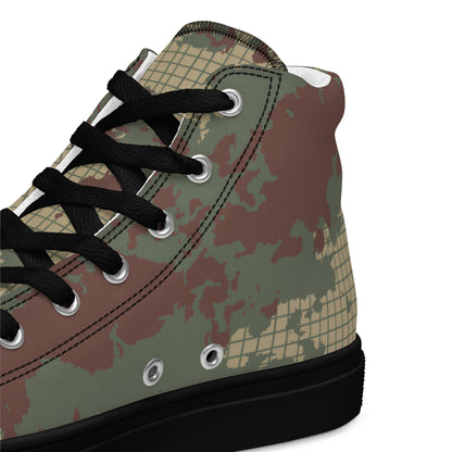 Turkish Multi-terrain CAMO Mens high top canvas shoes - High Top Canvas Shoes