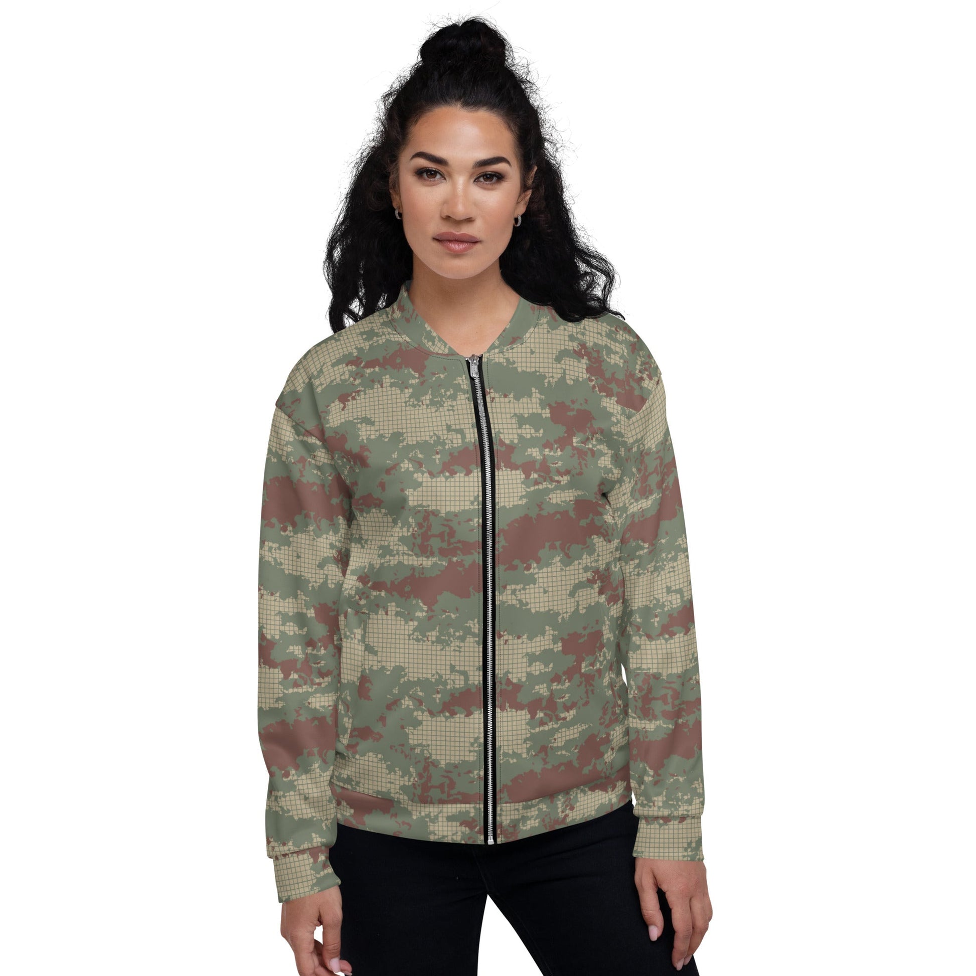 Turkish Multi-terrain CAMO Unisex Bomber Jacket - Jackets