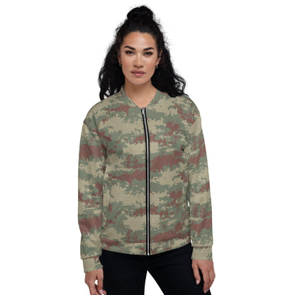 Turkish Multi-terrain CAMO Unisex Bomber Jacket - Jackets