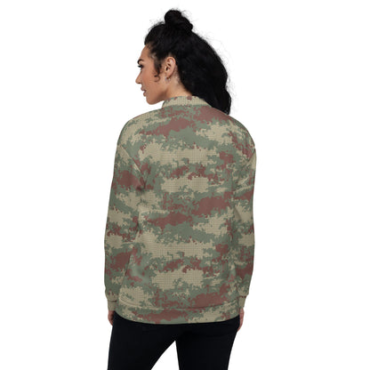 Turkish Multi-terrain CAMO Unisex Bomber Jacket - Jackets