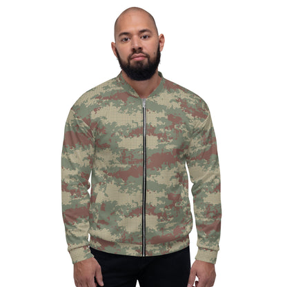 Turkish Multi-terrain CAMO Unisex Bomber Jacket - Jackets