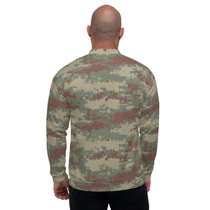 Turkish Multi-terrain CAMO Unisex Bomber Jacket - Jackets