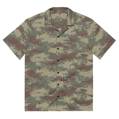 Turkish Multi-terrain CAMO Unisex button shirt - 2XS - Button Shirts